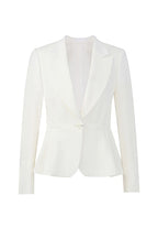 REHMAI White Acetate Jacket, view 1 of 6