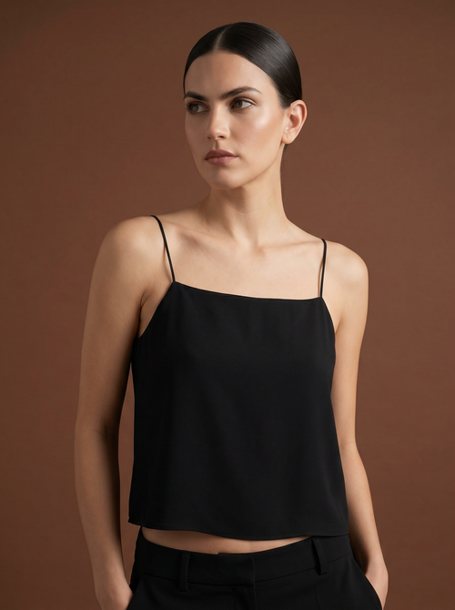REHMAI Black Acetate Shirt, view 2 of 2