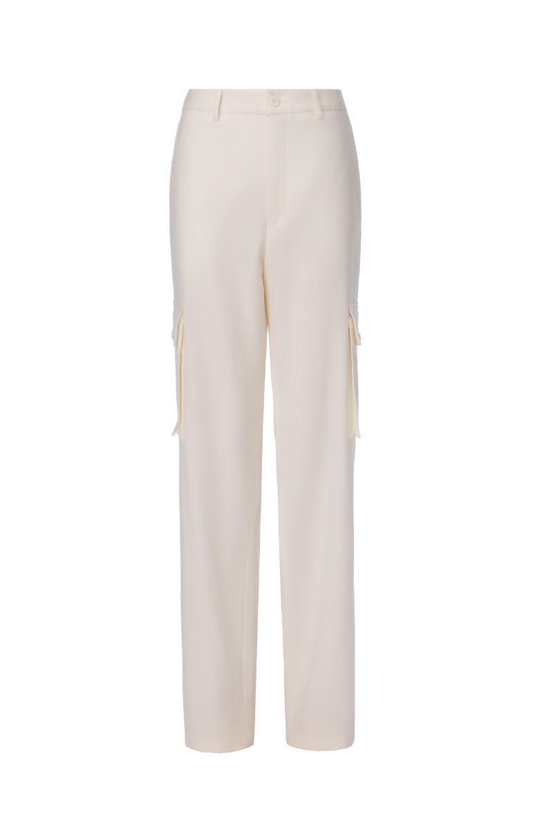 REHMAI Silver Trousers, view 1 of 2