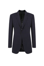 REHMAI Navy Acetate Jacket, view 1 of 5