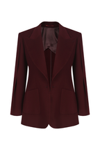 REHMAI Red Wool Jacket, view 1 of 5
