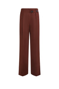 REHMAI Burgundy Wool Trousers, view 1 of 5