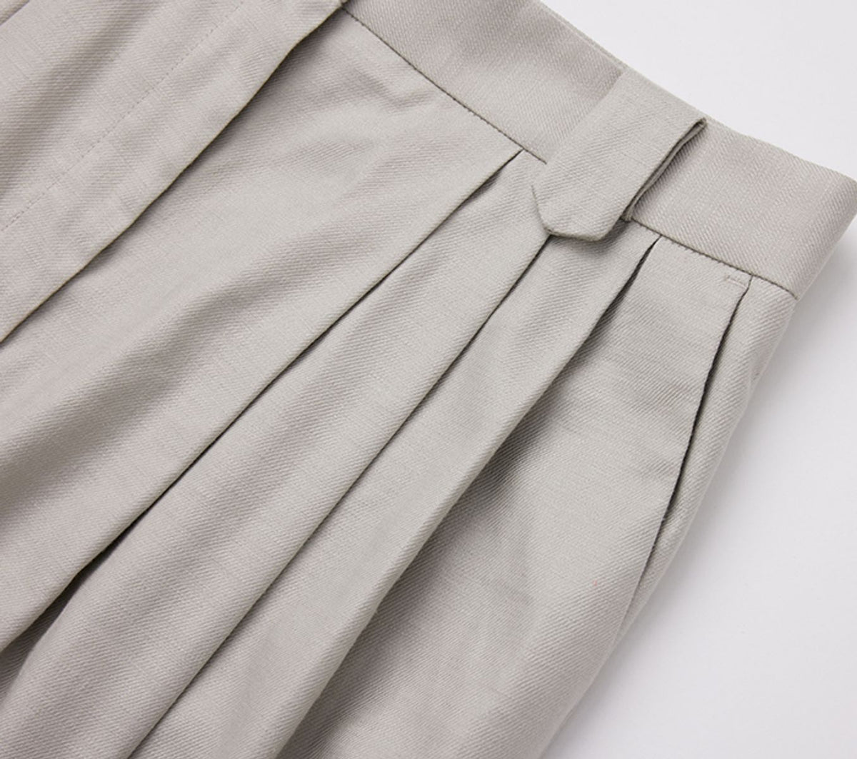 REHMAI Grey Viscose Trousers, view 2 of 4