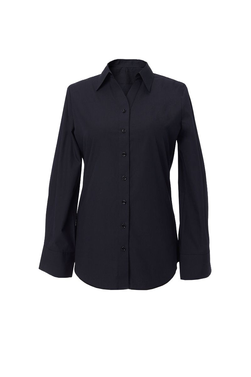 REHMAI Black Cotton Shirt, view 1 of 1