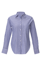 REHMAI Blue Stripe Cotton Shirt, view 1 of 2