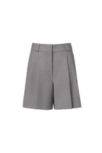REHMAI Grey Wool Shorts, view 1 of 2