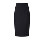 REHMAI Navy Stripe Wool Skirt, view 2 of 6