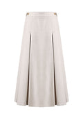 REHMAI Khaki Wool Skirt, view 1 of 5