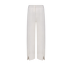 REHMAI White Acetate Trousers, view 2 of 6