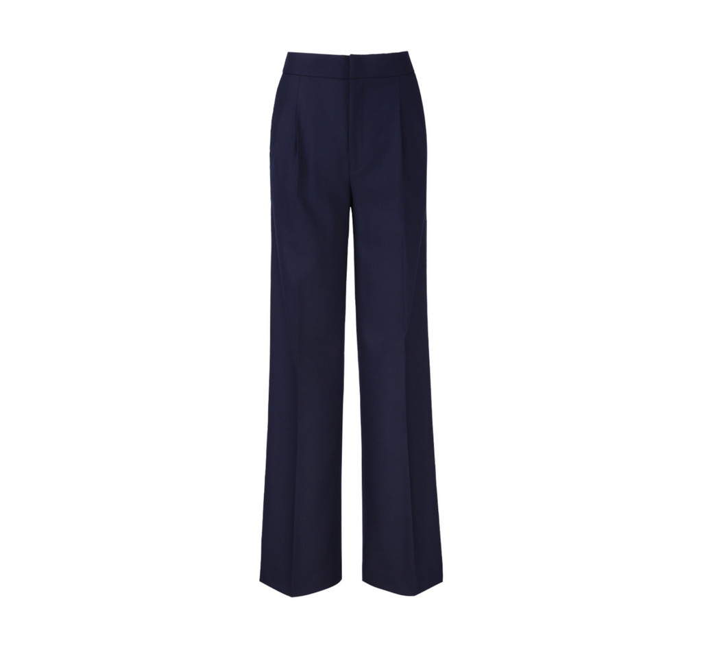 REHMAI Navy Trousers, view 2 of 6