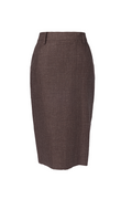 REHMAI Burgundy Skirt, view 1 of 2