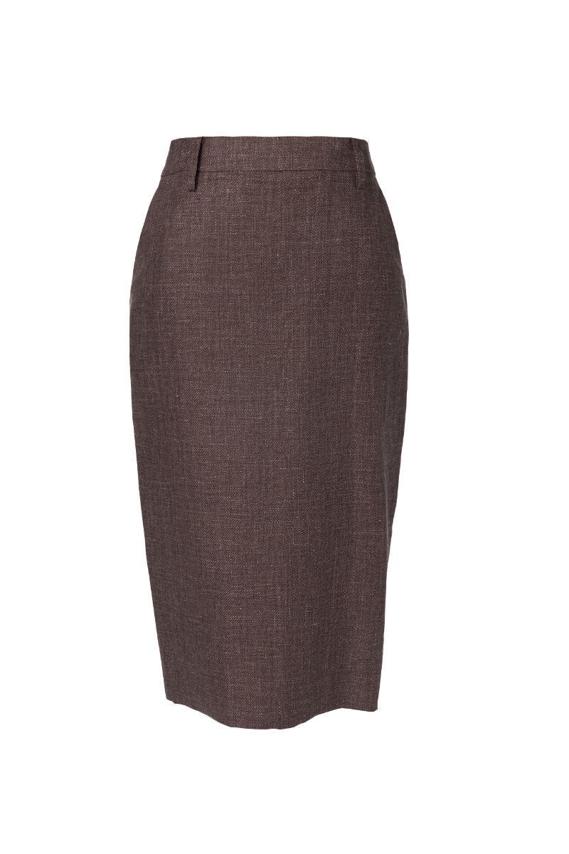 REHMAI Burgundy Skirt, view 1 of 2