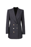 REHMAI Coffee Wool Jacket, view 1 of 5