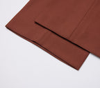 REHMAI Burgundy Wool Trousers, view 2 of 6