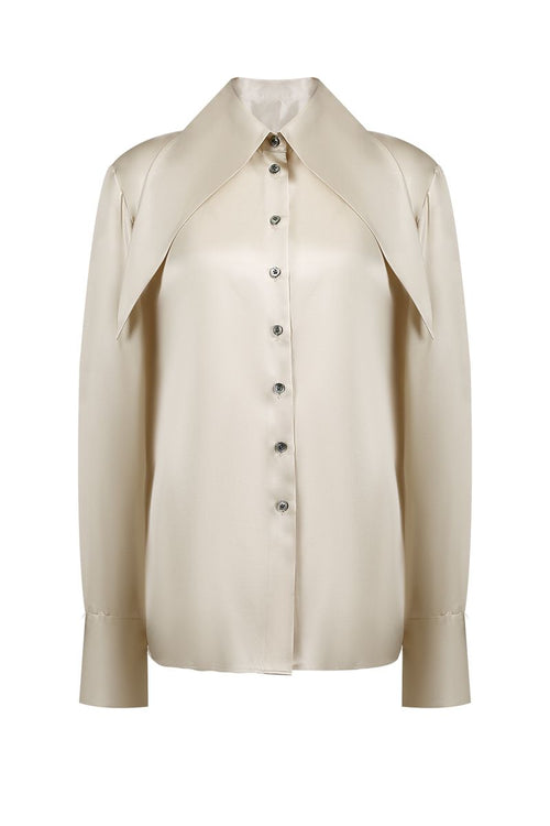 REHMAI Beige Shirt, view 2 of 5
