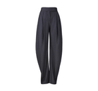 REHMAI Grey Stripe Wool Trousers, view 2 of 6