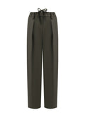 REHMAI Green Wool Trousers, view 1 of 6