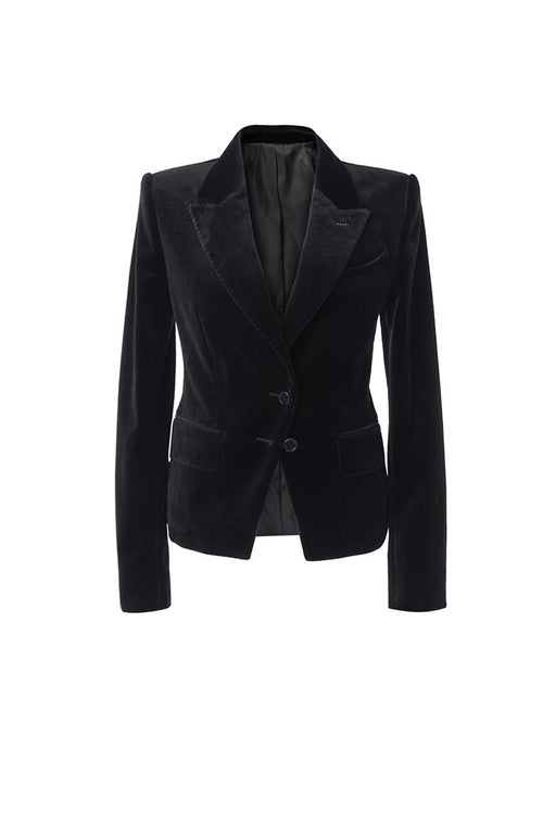 REHMAI Black Cotton Jacket, view 1 of 1
