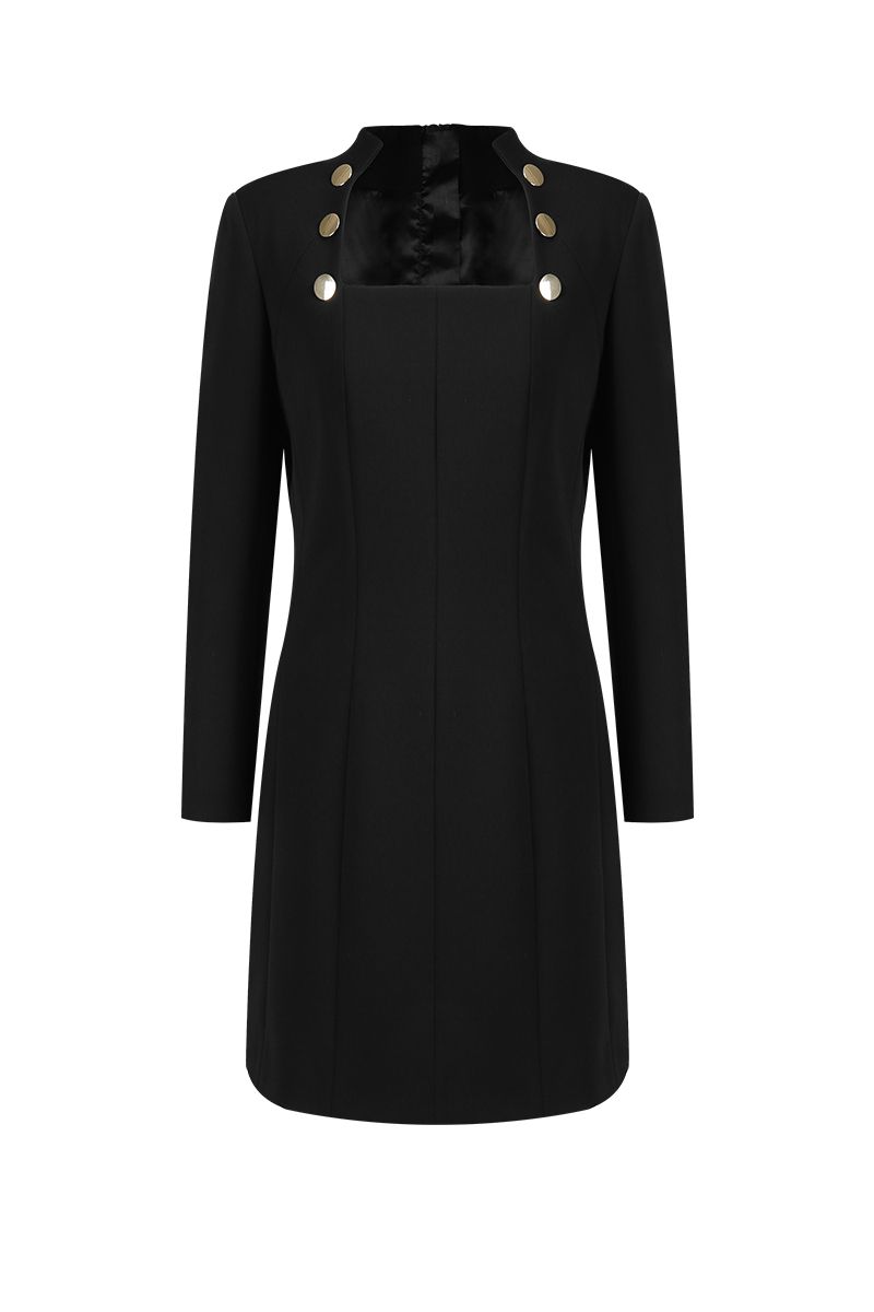 REHMAI Black Dress, view 1 of 5