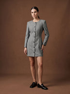 REHMAI Grey Dress, view 2 of 7