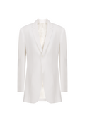 REHMAI White Acetate Jacket, view 1 of 5