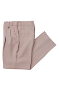 REHMAI Khaki Acetate Trousers, view 1 of 6