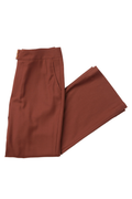 REHMAI Burgundy Wool Trousers, view 1 of 6