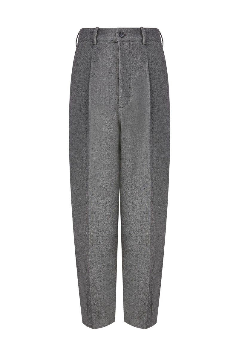 REHMAI Grey Polyester Trousers, view 1 of 6
