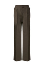 REHMAI Coffee Trousers, view 1 of 6