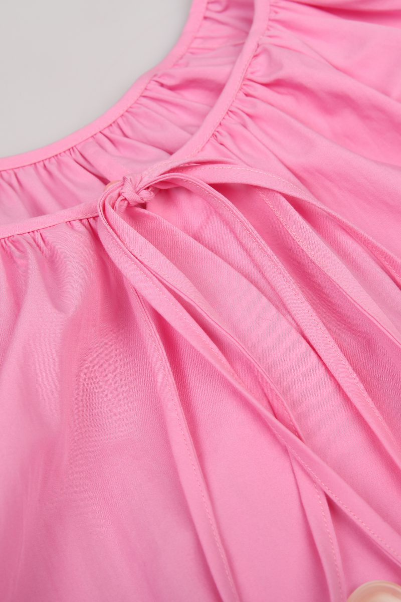 REHMAI Pink Cotton Shirt, view 2 of 4
