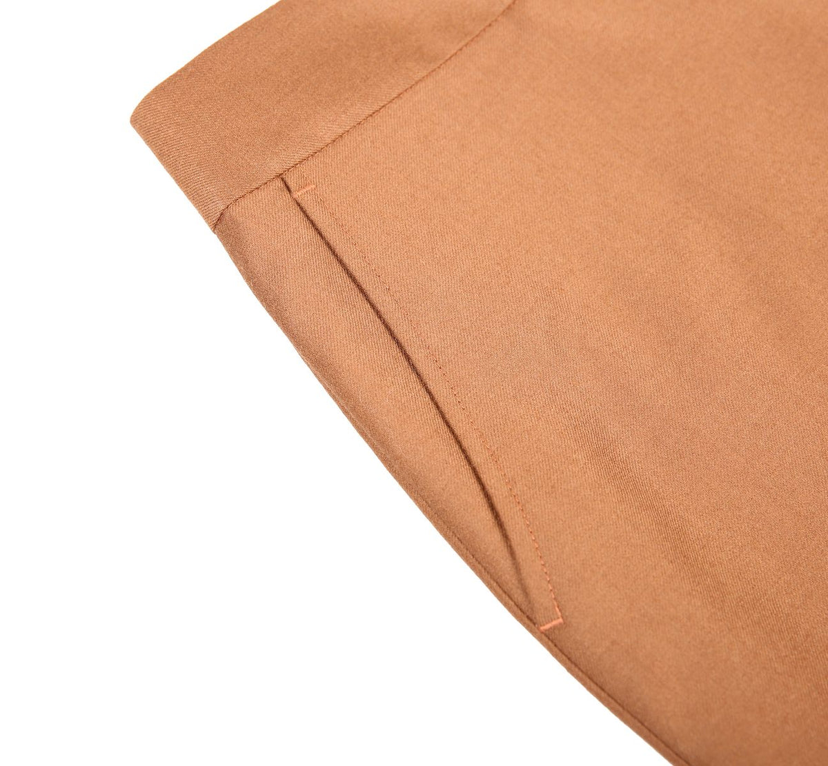 REHMAI Camel Trousers, view 3 of 6