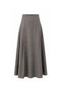 REHMAI Brown Wool Skirt, view 1 of 4