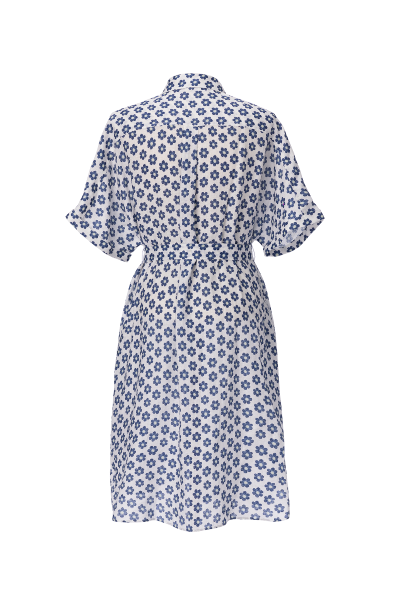 REHMAI Blue Linen Shirt, view 2 of 2
