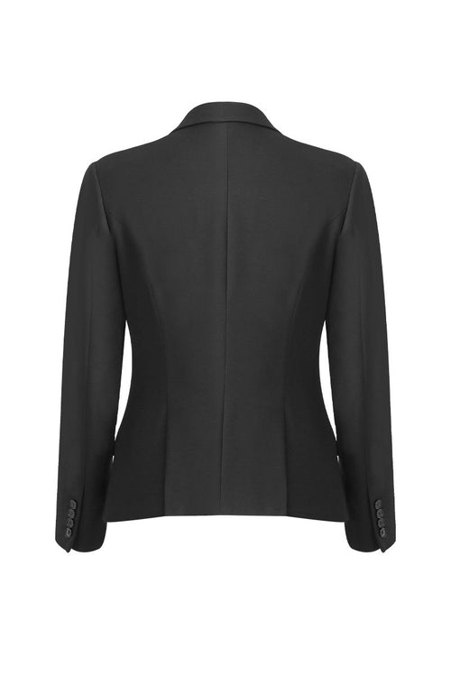 REHMAI Black Acetate Jacket, view 2 of 5