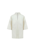 REHMAI Cream Cotton Shirt, view 1 of 5