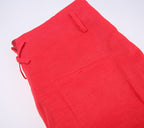 REHMAI Red Linen Trousers, view 3 of 3