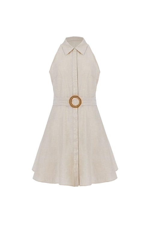 REHMAI Beige Wool Shirt, view 1 of 4