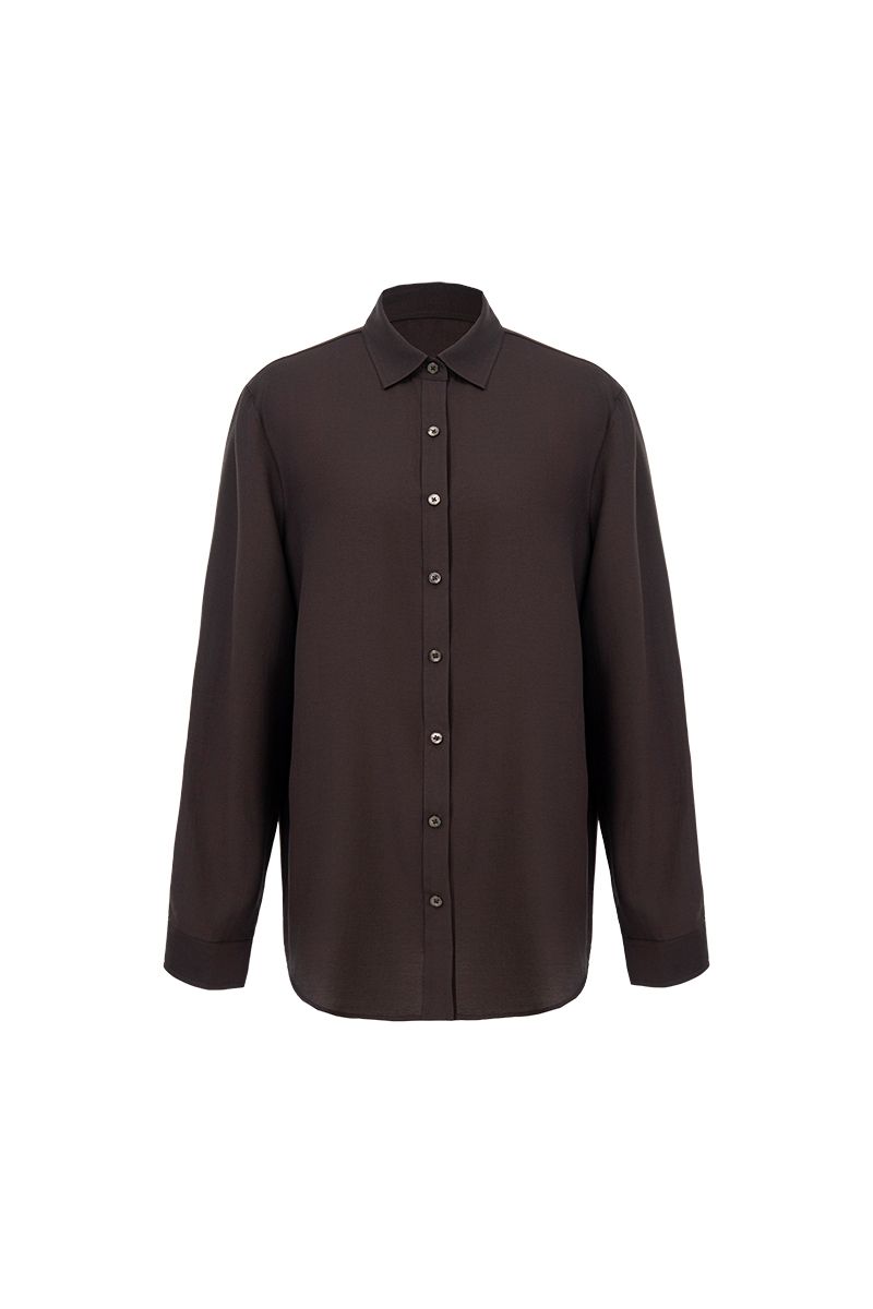 REHMAI Burgundy Shirt, view 1 of 4