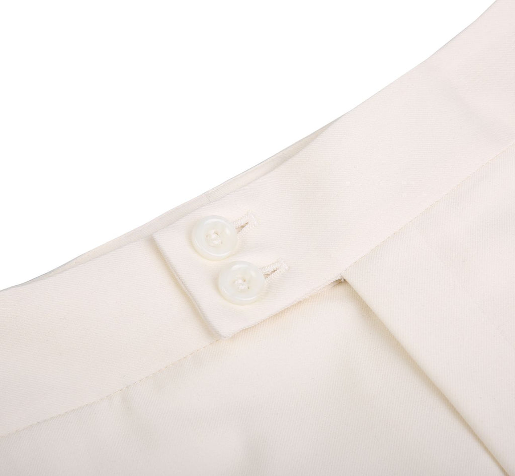 REHMAI White Trousers, view 3 of 6