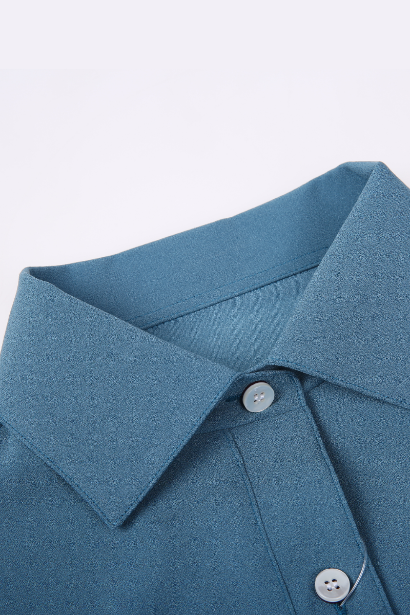 REHMAI Green Acetate Shirt, view 2 of 4