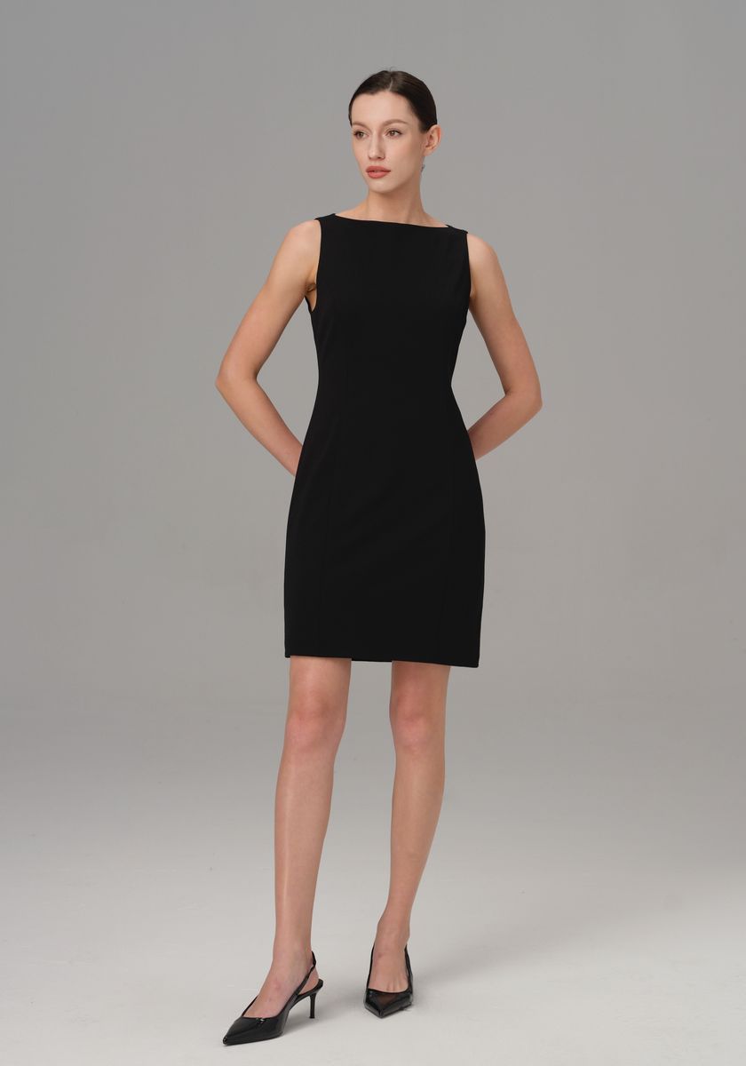 REHMAI Navy Dress, view 3 of 6