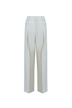 REHMAI Khaki Wool Trousers, view 1 of 3