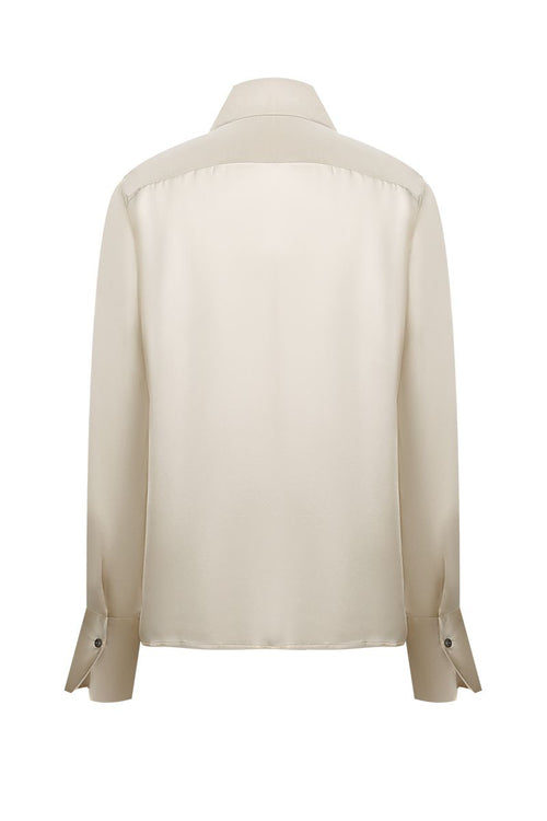 REHMAI Beige Shirt, view 1 of 5