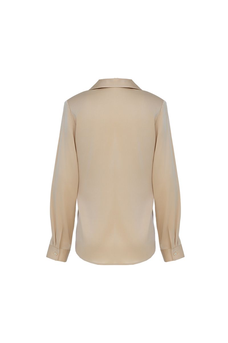 REHMAI Cream Shirt, view 2 of 3