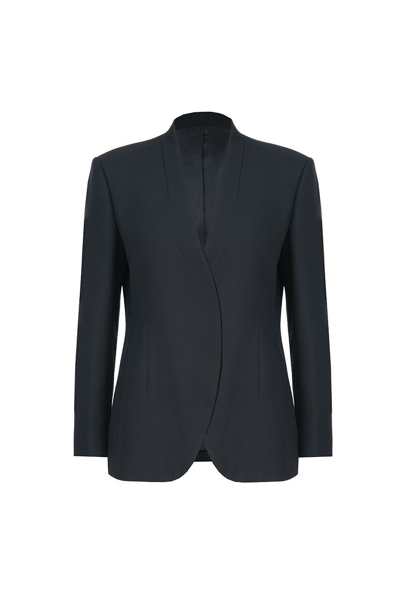 REHMAI Black Wool Jacket, view 1 of 5