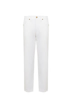 REHMAI White Cotton Trousers, view 1 of 8
