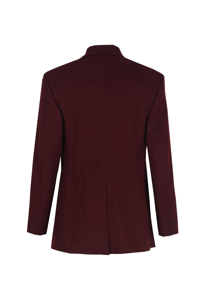 REHMAI Red Wool Jacket, view 2 of 5
