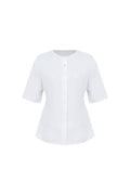 REHMAI White Viscose Shirt, view 1 of 4