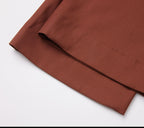 REHMAI Burgundy Wool Trousers, view 3 of 6
