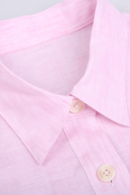 REHMAI Pink Linen Shirt, view 2 of 4